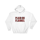 Plaid On Flannel Hoodie