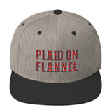 Plaid On Flannel Snapback Hat