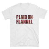 Plaid On Flannel T-Shirt