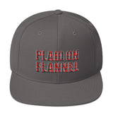 Plaid On Flannel Snapback Hat