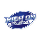 High On Rock & Roll Stickers