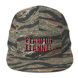 Plaid On Flannel Five Panel Cap