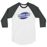 High On Rock & Roll Baseball Tee