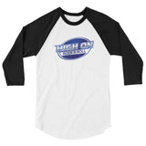 High On Rock & Roll Baseball Tee