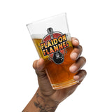 Pint Glass - Plaid On Flannel