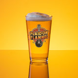 Pint Glass - Plaid On Flannel
