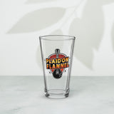 Pint Glass - Plaid On Flannel