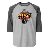 Raglan Shirt - Plaid On Flannel