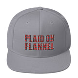 Plaid On Flannel Snapback Hat
