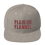 Plaid On Flannel Snapback Hat